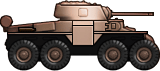 Sideview of T18E2 Boarhound